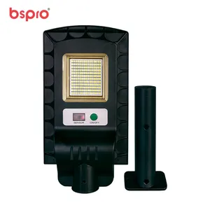 Capteur de mouvement LED UV ABS, étanche, pas cher, pour passerelle et route, tout-en-un, éclairage de rue, vente en gros
