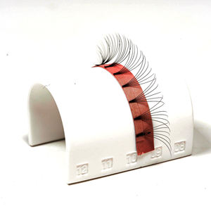 Extension de cils à tiges courtes, boucles en C D, 28 pouces, vente en gros, volume pré-coupé, avec plateaux XL, 07 10D - Product Image 2