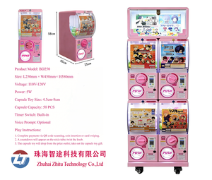 เครื่องหยอดเหรียญไฟฟ้าขนาดเล็กแบบมีหลายโคลเวอร์กรงเล็บ - Product Image 6