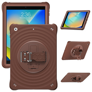 Pour iPad 10.2 pouces 2019 2021 2022 support sur la coque arrière avec ceinture d'épaule - Product Image 6