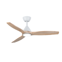 Ventilateur de plafond DC 29W avec lumière, commande intelligente WiFi, réversible, décoratif, lampe de ventilateur de plafond, intérieur/extérieur, économie d'énergie