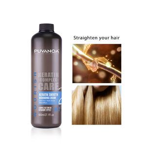 PUVANOA Keratin Collagen Soft and Smooth Make <strong>Hair</strong> Style <strong>Straight</strong> <strong>Hair</strong> Rebonding Perm Lotion <strong>Cream</strong> 800ml NO.2 and NO.3 - Product Image 3