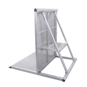 Barreras de seguridad resistentes para conciertos, barreras peatonales temporales para eventos, control de multitudes, fabricante de barreras. - Product Image 5