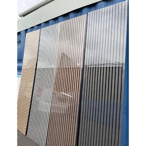 แผ่นไม้ระแนงอะคูสติก 3 มิติ ไม้โอ๊คเป็นมิตรกับสิ่งแวดล้อม ติดตั้งง่าย ดีไซน์ทันสมัย สำหรับห้องนั่งเล่นและห้องนอน - Product Image 2