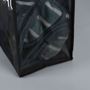 Waterproof Outdoor Polyester & Nylon Mesh Beach Tote <b>Bag</b> <b>Clear</b> with Zipper Closure Solid Color Shopping <b>Bags</b> - Product Image 5