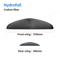 2024 Hydroptère en fibre de carbone ultra-léger F11 équipement de surf unisexe personnalisable de haute qualité 2100 carré CM grande surface de lame