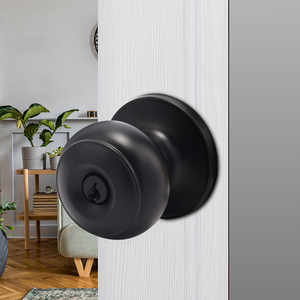 2025 anti-hırsızlık mat siyah paslanmaz çelik anahtarsız kapı kolları iç geçit kare dolap kapı donanım dayanıklı su geçirmez - Product Image 6