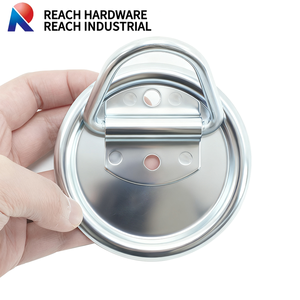 <span class=keywords><strong>Anneau</strong></span> de fixation en acier zingué pour <span class=keywords><strong>remorque</strong></span> de camion, ancre de plancher encastrée avec <span class=keywords><strong>anneau</strong></span> de fixation en <span class=keywords><strong>D</strong></span> pour accessoires de contrôle de la cargaison de camion - Product Image 2