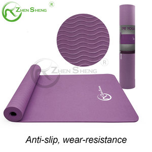 Tapete de Yoga Zhensheng de Alta Calidad, Antideslizante, Certificado por REACH, de TPE, para Uso en Casa, para <span class=keywords><strong>Pilates</strong></span> - Product Image 5