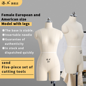 Maniquí de <span class=keywords><strong>Costura</strong></span> de Alta Gama para <span class=keywords><strong>Mujer</strong></span>, Ajustable, para la Parte Superior del Cuerpo, con Espuma de PU para Exhibición de Ropa, en Pose de Pie, Marca Luoben - Product Image 3