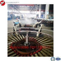 Quatre Navettes Métier À Tisser Circulaire Modèle S-YZJ-850/4S pour PP Tissé sac faisant la machine et ligne de production de sac Tissé