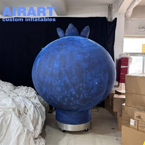 Modelo de Arándano Inflable Grande a Medida, Globo de Fruta de Arándano Inflable - Product Image 3