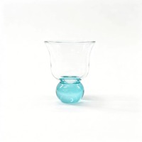Verre à fond plat en cristal sans plomb pour jus, vin blanc, boissons froides, cocktails et liqueurs, usage domestique