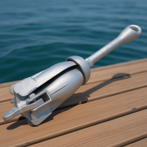 Ancla de Grapnel Plegable de 5.5 Lb, Ancla de Hierro Maleable para Barco, Equipo de Anclaje Marino Premium - Product Image 2