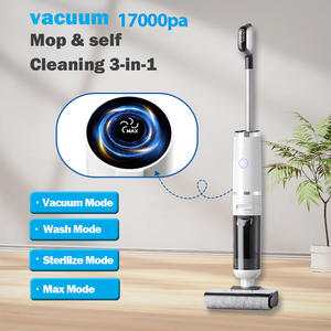 Aspirateur professionnel pour sols humides et secs avec moteur sans balais, aspiration puissante de 17 Kpa - Product Image 5