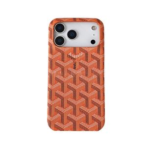 Funda de Cuero Artificial Delgada de Lujo con Logotipo Estampado en Caliente para <span class=keywords><strong>iPhone</strong></span> 17/16 <span class=keywords><strong>Pro</strong></span> <span class=keywords><strong>Max</strong></span>, Protección Antigolpes con Botón Metálico - Product Image 6