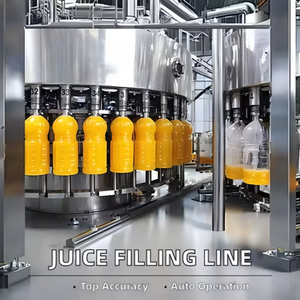 Ligne de production automatique de jus de fruits <span class=keywords><strong>orange</strong></span>/pomme/vin avec capsulage remplissage embouteillage et extracteur de jus - Product Image 3