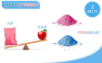 Festival Diwali Rangoli Chalk Power Sexe Révéler 100g Fumée Gulal Couleur Course Marathons Lancer Fécule De Maïs Poudre Holi Naturelle