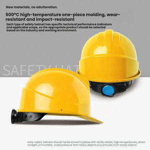 مصنع صيني محترف لتصميم خوذات السلامة والقبعات الواقية المخصصة لأعمال البناء والطرق - Product Image 3