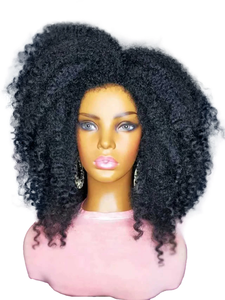 Perruques bouclées 5x5 HD Lace Closure en cheveux humains pour <span class=keywords><strong>femme</strong></span>, 100% cheveux brésiliens avec cuticules intactes, perruques Lace Front sans colle - Product Image 6