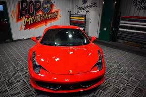 <span class=keywords><strong>Autocollants</strong></span> rouges ultra brillants, film vinyle brillant pour enveloppement de voiture, film PET rouge <span class=keywords><strong>Ferrari</strong></span>, film changeant de couleur pour enveloppement de carrosserie - Product Image 3