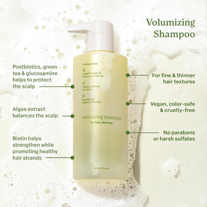 Shampooing Volume Léger OEM pour Femmes Hommes Ingrédients Végétaliens Formule Antipelliculaire Nourrit Équilibré Cuir Chevelu et Cheveux Fins - Product Image 4