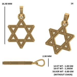 Colgante de oro con diamante cultivado en laboratorio, pieza de joyería fina de alta calidad diseñada para una elegancia atemporal, uso diario y sofisticación. - Product Image 5