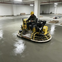 Machine à lisser le béton de qualité supérieure, double puissance, populaire pour les projets complets de sols en béton
