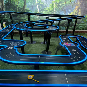 Juego de Pinball Fubeca Billiards Rally Roller Coaster Battle, Linterna LED SSS, Pista de Pinball de Canicas, Marca HUAXI, Metal Ecológico - Product Image 3