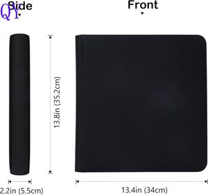 Q Y 12-Pocket PU Leather Trading <b>Card</b> for <b>Binder</b> Premium Quality Waterproof Custom Sizes - Product Image 4
