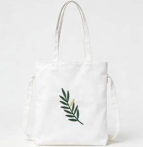 กระเป๋าผ้าฝ้ายคุณภาพสูง OEM แบบกำหนดเอง กระเป๋าผ้าฝ้ายสีชมพู กระเป๋าใส่รองเท้าผ้าฝ้ายแฟชั่น - Product Image 1