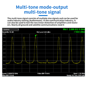 جهاز توليد إشارات الراديو Siglent SSG5000X تناظري ومتعدد الاتجاهات بنطاق تردد 9 كيلوهرتز~4 جيجاهرتز مع تعديل رقمي <span class=keywords><strong>AM</strong></span>/FM/PM وضمان لمدة عام ODM/OEM - Product Image 5