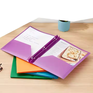 Ingrosso <span class=keywords><strong>A4</strong></span> doppia tasca raccoglitore di plastica PP Tadpole cartella con modello di libro in metallo <span class=keywords><strong>File</strong></span> clip e cartelle di documenti - Product Image 2
