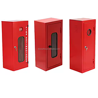 Enrouleur de tuyau d'incendie Cabinet avec balançoire Enrouleur de tuyau d'incendie manuel 1 "x 30m Buse d'incendie Armoire