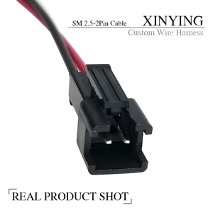 Cabo Adaptador de Terminal XIN YING SM2.54-2P com Isolamento de PVC e Cobre Estanhado, Comprimento Personalizado para Eletrônica Automotiva - Product Image 5