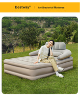 INTEX King-Size Faltbare tragbare Luft matratze Queen Luft matratze mit eingebauter Pumpe für das aufblasbare Bett im Hospital Park