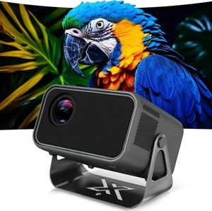 <b>Projector</b> for Home Use High-definition Support for 4K Imaging Wireless Projection for Mobile Phones 1080P Projection for Walls - Product Image 1