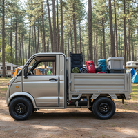 Fourgonnette électrique 4x4 3500W à benne basculante robuste pour livraison, certifiée CEE L6E