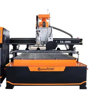 CA-2040/2080 atc cnc-fräse 3d-holzschnitzerei schneidemaschine holzbearbeitungsmaschine mit linearem oder rotierendem werkzeugwechsler