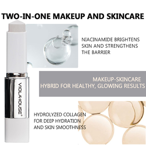 Stik <span class=keywords><strong>Foundation</strong></span> Warna Putih yang Dapat Mengubah Warna  Label Pribadi Koreksi Warna Kulit Kustom Concealer Ringan Fond De Teint Stick - Product Image 3