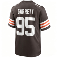 Jahitan Berkualitas Terbaik Dapat Disesuaikan # 2 MESIN SANDING # 24 CHUBB # 4 WATSON # 95 GARRETT Jersey Sepak Bola Amerika