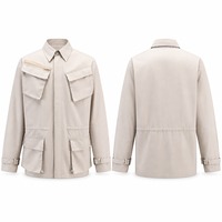 Vêtements de travail robustes pour mécaniciens avec plusieurs poches, construction durable, veste de travail de sécurité pour hommes