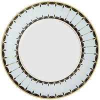 Assiettes de Dîner en Porcelaine Bleue à Motifs Floraux, Vente en Gros Direct Usine, Service de Table Vintage Style Italien en Porcelaine Fine Personnalisable