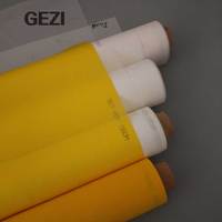 Sablon Sutra Berkualitas Tinggi 43t 80 150 160 220 200 300 Mikron dengan Kain Mesh Poliester Ukuran 14x18 Produsen Peregangan
