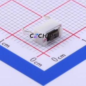 SKHLACA010 Tactile Switch Through hole Component (THT) Switch Single Pole Single Throw Rectangle Button Through Hole 6mm - Product Image 1