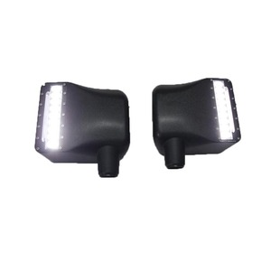 Cubierta de espejo Retrovisor lateral trasero con lámpara de luz LED para Jeep Wrangler JK 07 + 4x4 accesorios de Maiker - Product Image 1