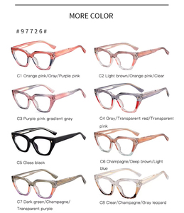 TR 90 Marco Moda Tendencia Estiramiento facial Gafas Anti Luz azul Gafas Protección ocular Mujeres American Western Gafas al por mayor - Product Image 3