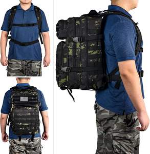 Grand sac à dos tactique de camouflage personnalisé de 45l pour l'extérieur Sac à dos de voyage Mochila - Product Image 5