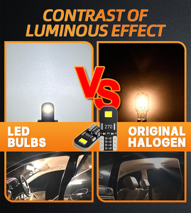 หลอดไฟ LED Canbus T10 W5W ยี่ห้อ JiaChi รุ่น 147 194 501 2835 2SMD ไม่มีข้อผิดพลาด สำหรับไฟภายในรถยนต์ ไฟแผนที่ ไฟป้ายทะเบียน ไฟจอดรถ 12V - Product Image 6