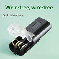 Connecteur LED amovible sans soudure D2 Plug-and-Play, dénudeur de fils, borne de connexion rapide double fil
